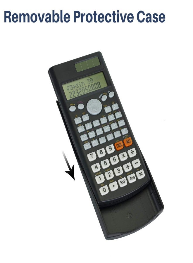Mr. Pen Scientific Calculator - Solar Powered, 2 Line Display, Fraction & Statistics Calculations for School, College & High School Use - Image 2
