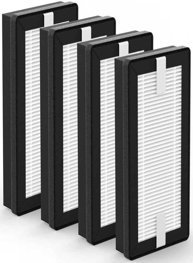 CFKREYA Air filter Replacement Compatible with EyeVac Air 2in1 Air Puri-fier, 2-in-1 Filtration with Activated Carbon Filter(4-pack) - Image 1