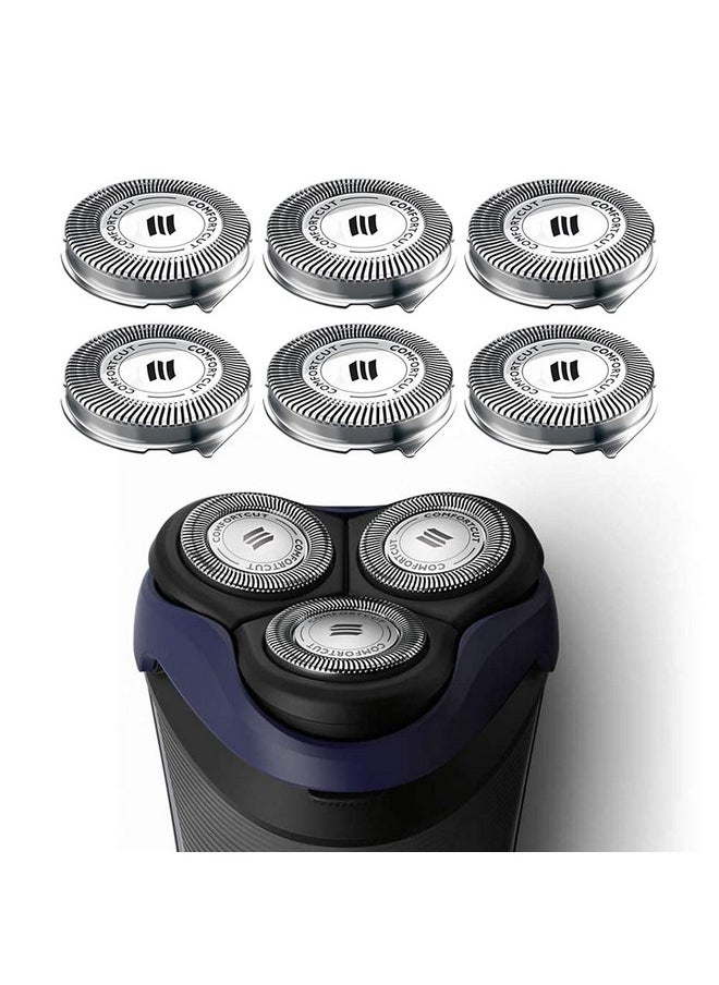 Sh30 Replacement Heads For Philips Norelco Shaver Series 3000 2000 1000 And S738 With Durable Sharp Blade