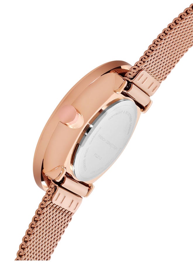 French Connection French Connection Women's Analog Watch Rose Gold Strap  - Image 3