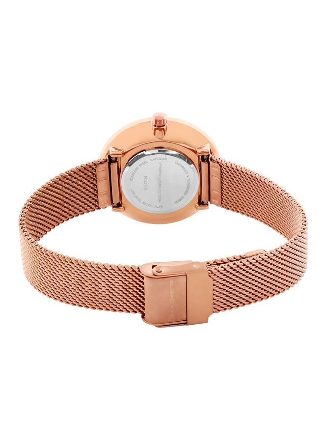 French Connection French Connection Women's Analog Watch Rose Gold Strap  - Image 4