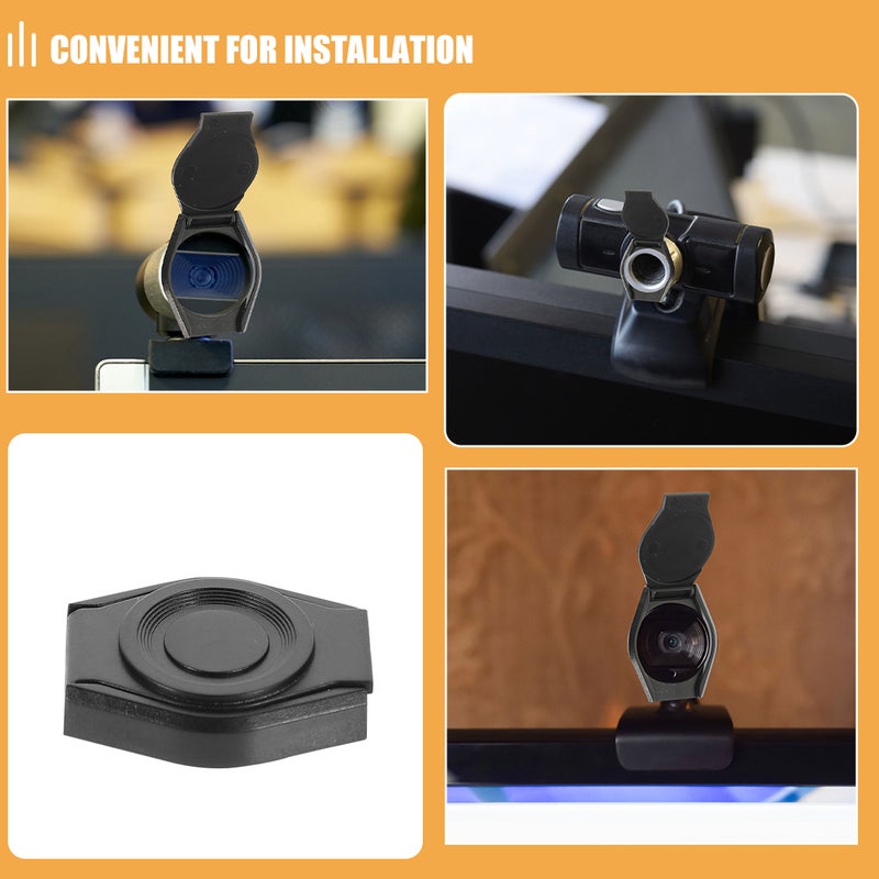 10pcs Universal Webcam Covers: Desktop Computer External Webcam Lens Cap Hood Streaming Web Camera Privacy Covers Clip For Home - Image 2