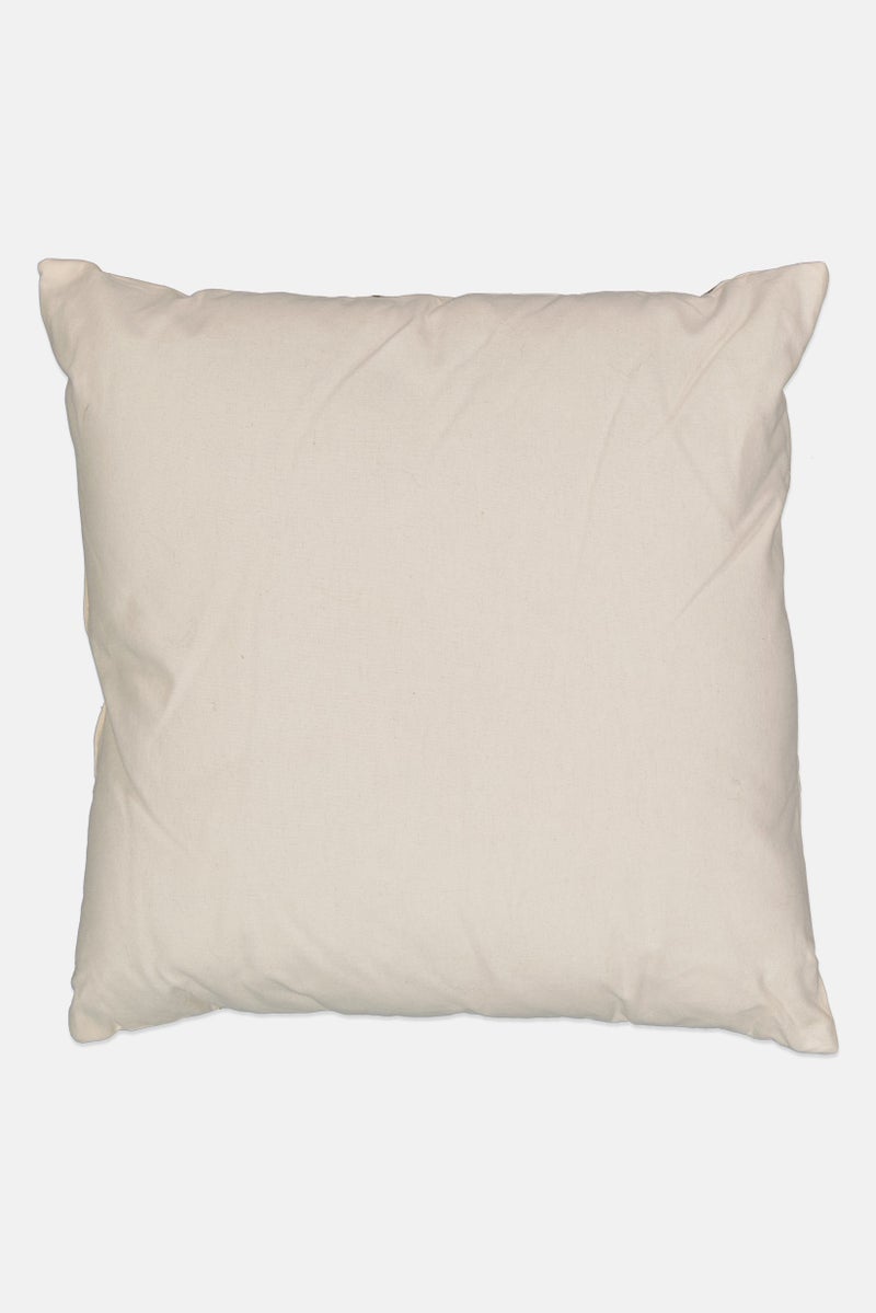 VCNY Home Metallic Decoration Cushion 46 x 48 cm, Off White - Image 2