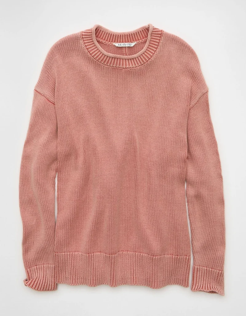 American Eagle  AE Big Hug Oversized Sweater for Women | Best Price UAE