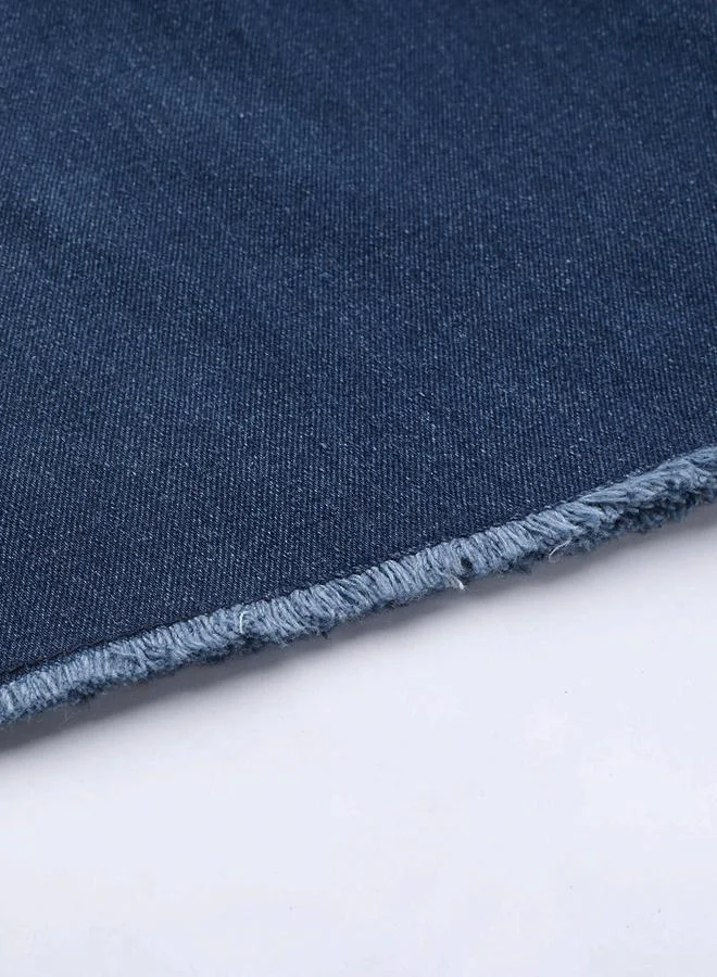 STREET 9 STREET 9 Mid Rise Wide Leg Raw Hem Trousers