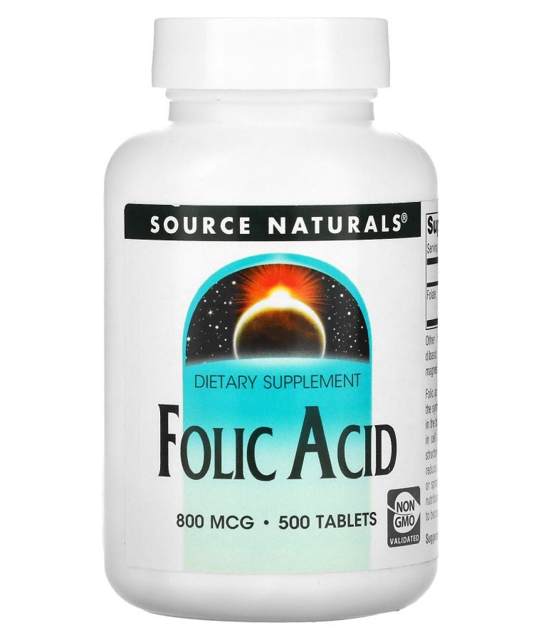 Folic Acid 800 mcg 500 Tablets