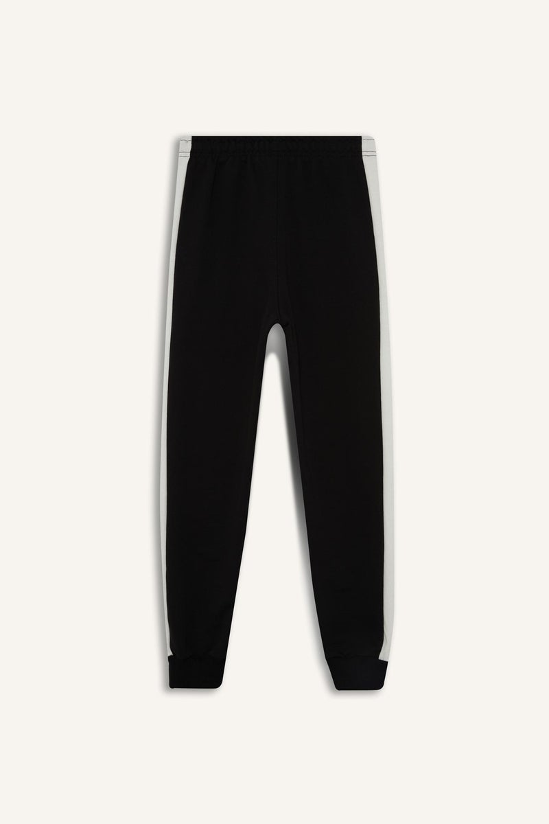 DeFacto Black Boy Boy Elastic Waist Printed Jogger Sweatpants Casual - Image 4