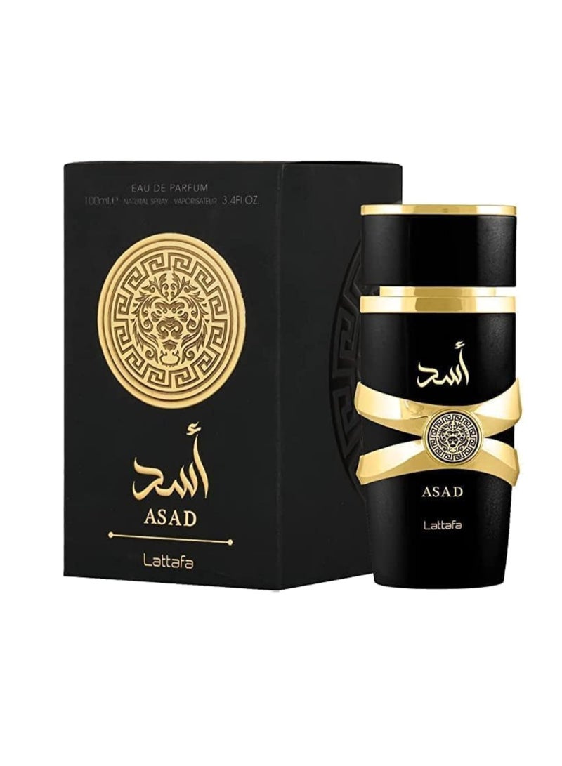Lattafa Asad Perfumes  Eau De Parfum Water Perfume Unisex 100 ml - Image 1