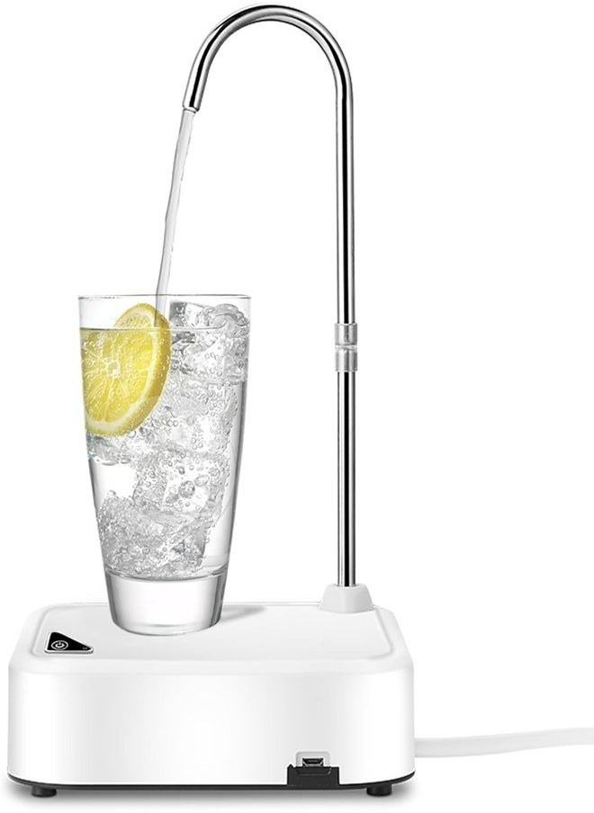 ZEESQUARE - Water Dispenser Pump Electric Water Gallon Pump 1200mah USB Automatic Water Bottle Pump Dispenser - Image 1