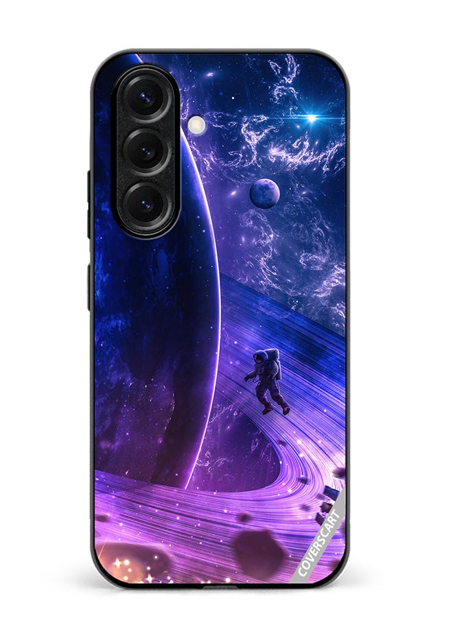 Protective Case Cover For Samsung Galaxy S25 Plus Galaxy Space Digital Design Multicolour