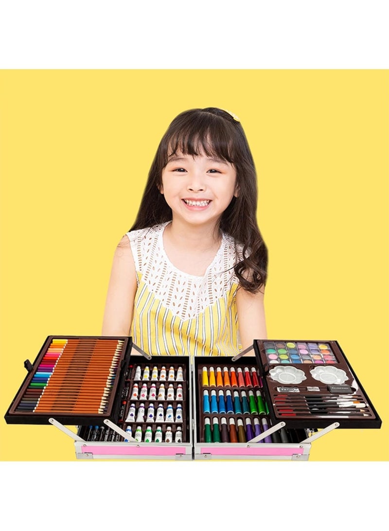 Toy Box Unicorn Deluxe Art Set 145 Pieces Drawing Painting Set for kids - Image 5