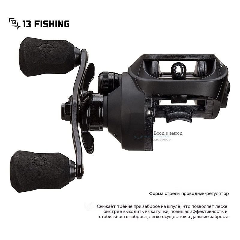 13 Fishing OBO1 7.3:1 Left Handle Baitcasting Reel - Image 3