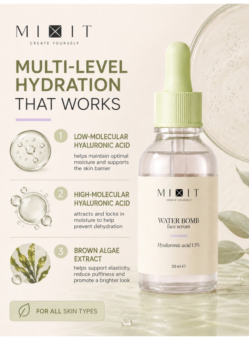 Mixit سيروم وجه مرطب مكثف بترطيب عميق 30 مل - Image 4