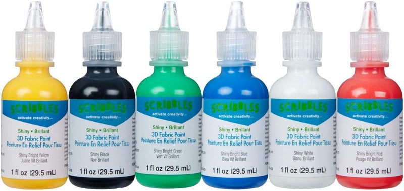 Scribbles Fabric Paint 6 Fl Oz Pack of 1 Shiny - Image 3