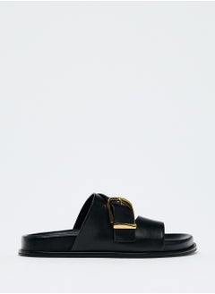 Zara Buckled flat sandals  - Image 2