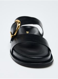 Zara Buckled flat sandals  - Image 3