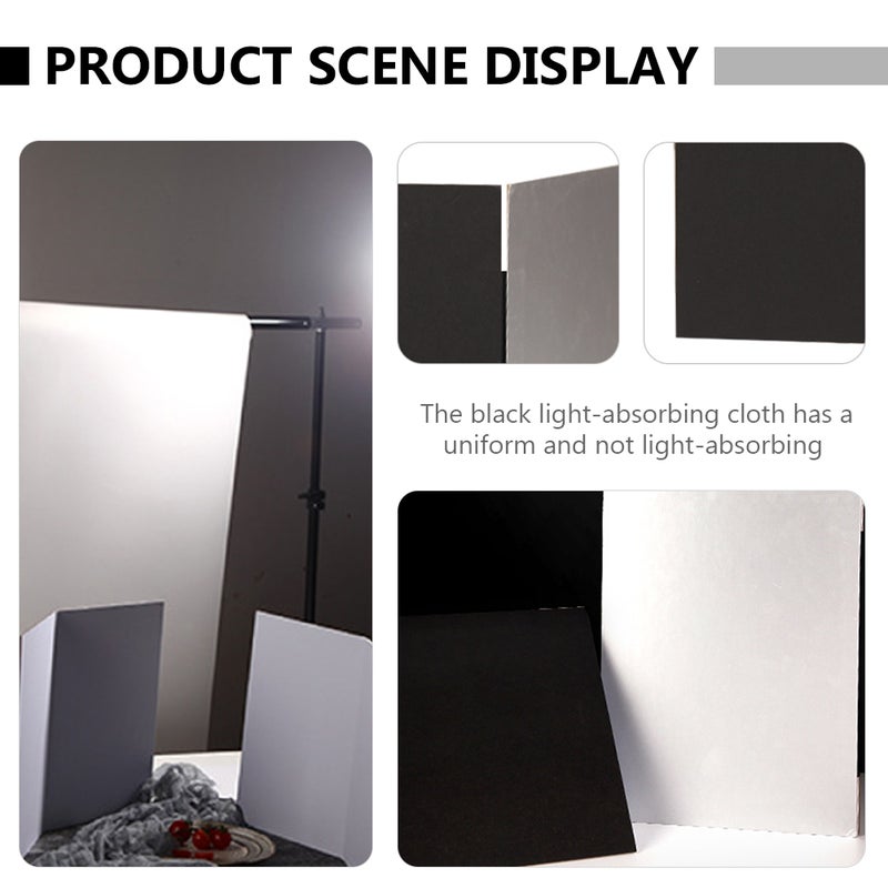 Photography Reflector Cardboard White Black Reflective Board - Image 5