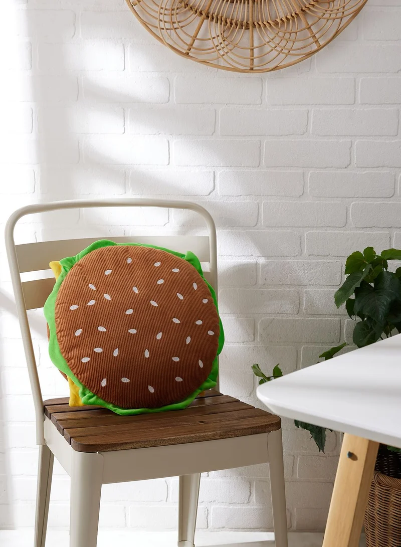 Typo Corduroy Get Cushy Cushion