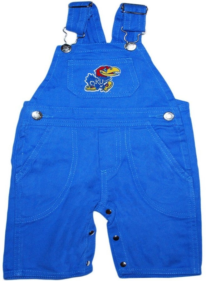 Creative Knitwear University of Kansas Jayhawks Baby Overalls