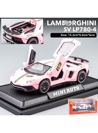 1:32 Pink Lanbo Daben Sports Car Alloy Simulation Children's Toy Car Car Model Girl Gift Wholesale-Color:Lanbo 780 Pink Boxed - pzsku/ZFFCE12D9A4940BB7A1FCZ/45/1745943650/602f4730-4691-4f89-a9e3-a9087a0e00f0