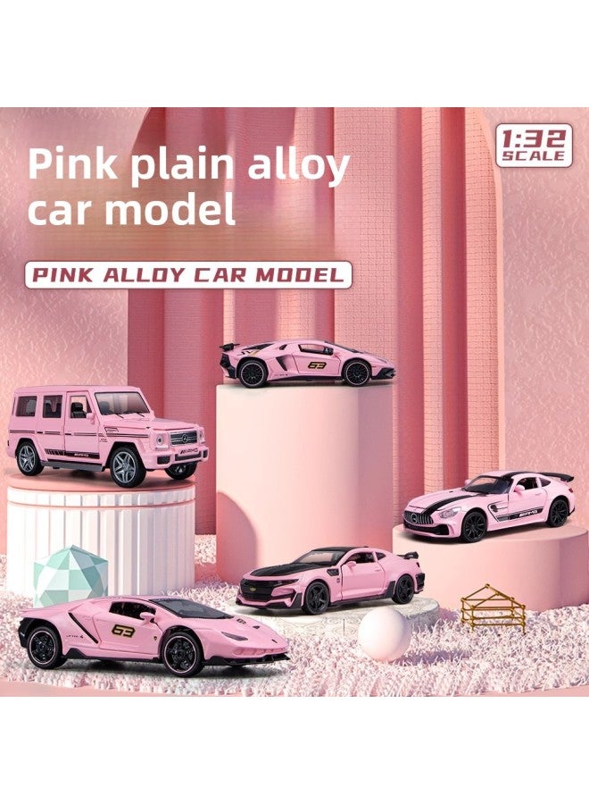 1:32 Pink Lanbo Daben Sports Car Alloy Simulation Children's Toy Car Car Model Girl Gift Wholesale-Color:Lanbo 780 Pink Boxed