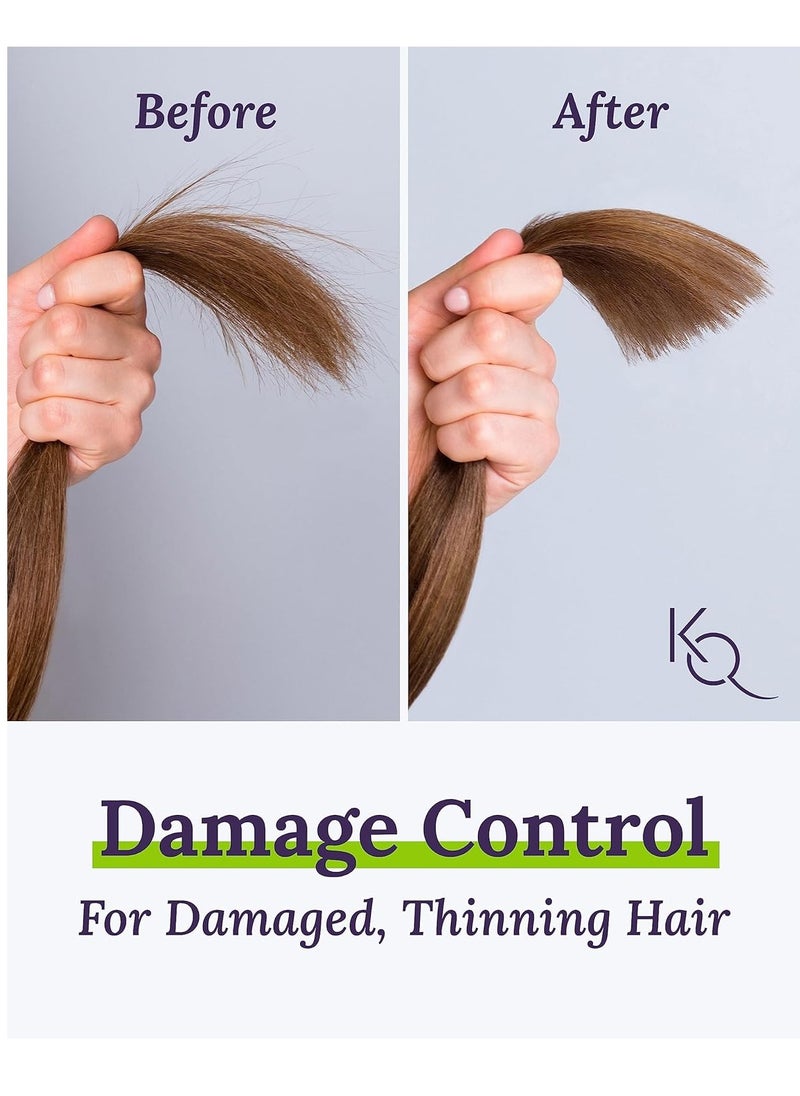 Keranique - Keranique Scalp Replenishing Keratin Shampoo Damage Control for Thinning Hair, Hair Growth | Keratin Amino Complex, Free of Sulfates, Dyes and Parabens, 8 Fl Oz - Image 1