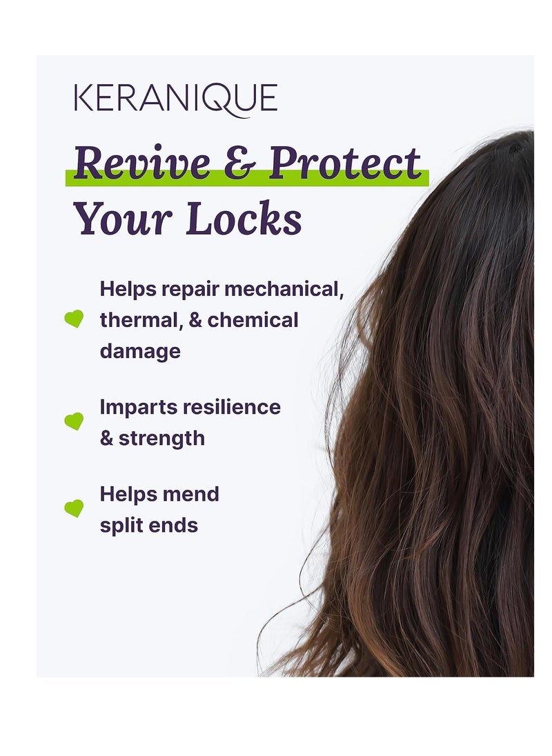 Keranique - Keranique Scalp Replenishing Keratin Shampoo Damage Control for Thinning Hair, Hair Growth | Keratin Amino Complex, Free of Sulfates, Dyes and Parabens, 8 Fl Oz - Image 1