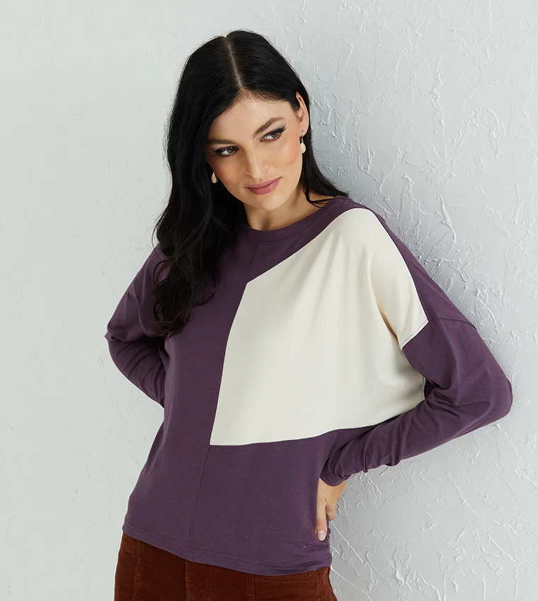 Glinding Along Batwing Top