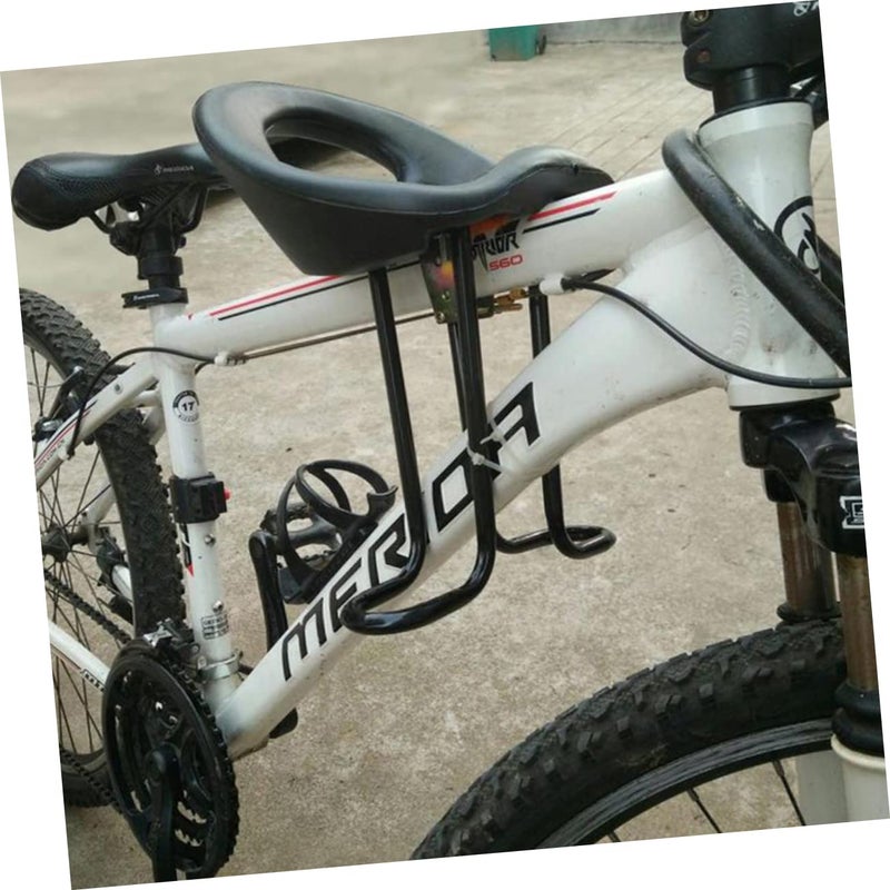 Front Bike Child Safety Seat Thickened Support Easy Install Compatible With Front Beams - Image 4