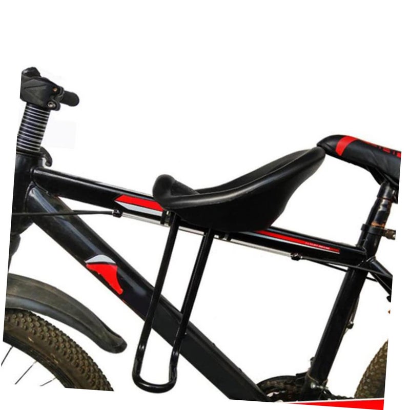 Front Bike Child Safety Seat Thickened Support Easy Install Compatible With Front Beams - Image 5