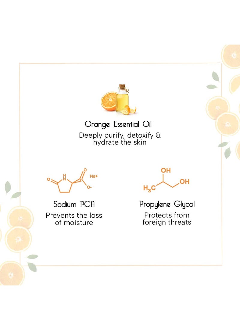 KEYA SETH AROMATHERAPY, DEVICE OF DROP Keya Seth Aromatherapy Skin Hydrating Orange Toner Nourishing Brightening Oil Control Natural Glow Enriched with Pure Essential Oil of Orange for Dry Skin 200ml  - Image 4