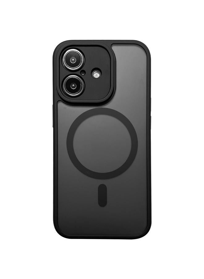 S-TOP Case For iPhone 16 Plus MagSafe Magnetic TPU Hybrid PC Phone Case - Image 1