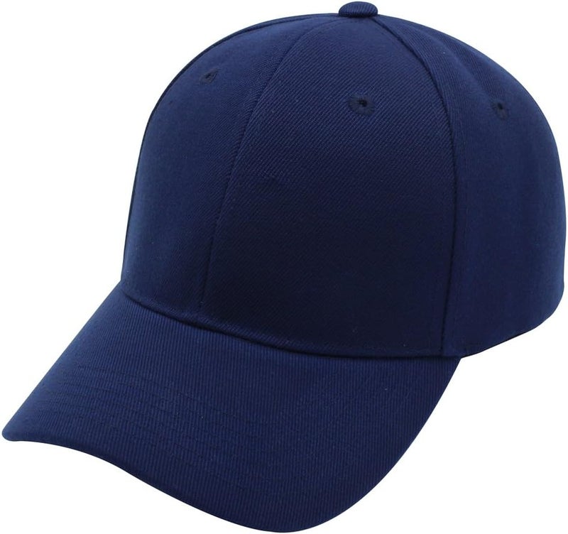 Top Level Baseball Cap Men Women - Classic Adjustable Plain Hat - Image 1