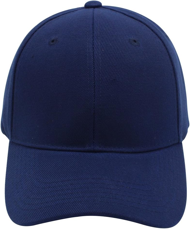 Top Level Baseball Cap Men Women - Classic Adjustable Plain Hat - Image 2