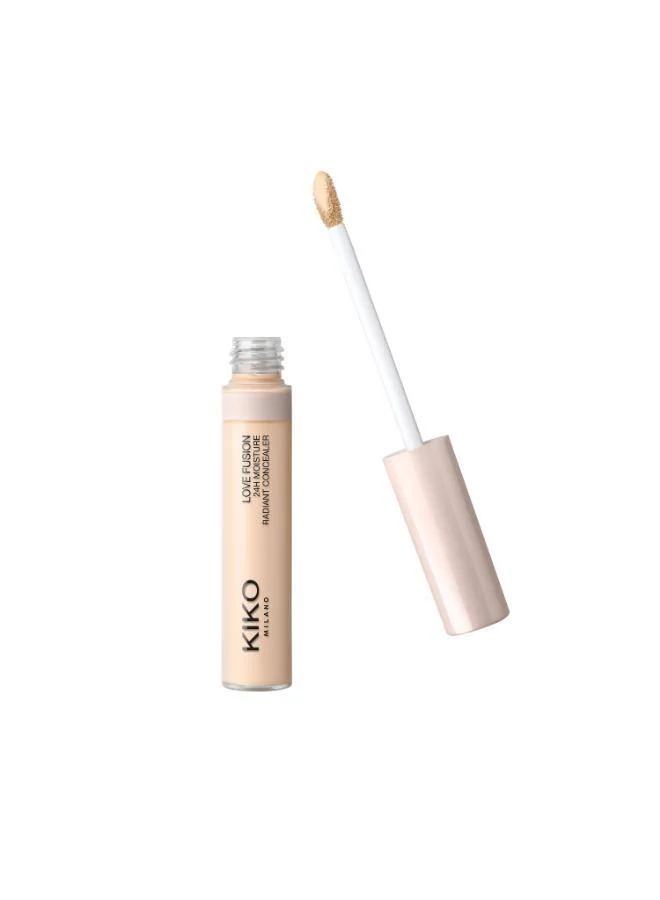 Kiko Milano LIGHT SAND LOVE FUSION 24H MOISTURE RADIANT CONCEALER for Women | Best Price UAE