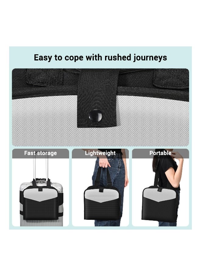 Generic - Toddler Ride-On Luggage with Seat, Portable Foldable Kids Travel Chair with Seat Belt, Convenient Carry-On for Parents, Ideal Toddler Carrier for Stress-Free Travel. - Image 1