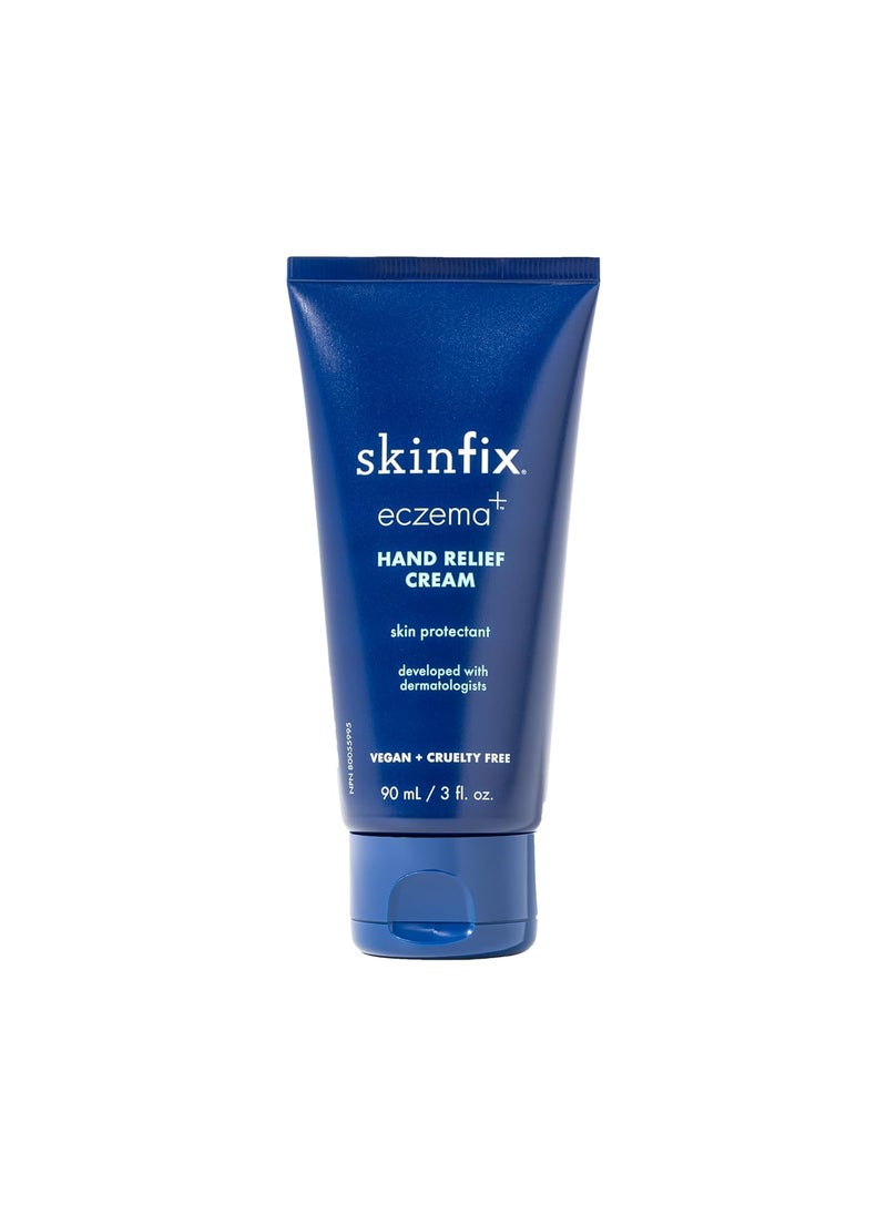 Skinfix - Skinfix Eczema+ Hand Relief Cream: Hydrating Hand Repair Cream to Address Eczema & Dry, Cracked, Sensitive Skin, 3 Fl Oz - Image 1