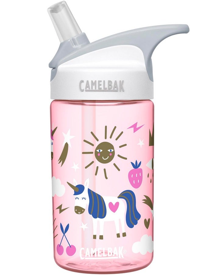 CAMELBAK Eddy Kids Eng Spn Unicorn Party .4L Pink  - Image 1