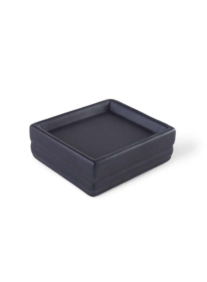 Pan Home مجموعة أكسسوارات الحمام السيراميكية أوبسيديان 3 قطع - أسود - Image 5