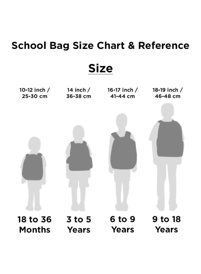 Bamboo Bark Disney Girls Blue Frozen Elsa, Anna Backpack - Image 5