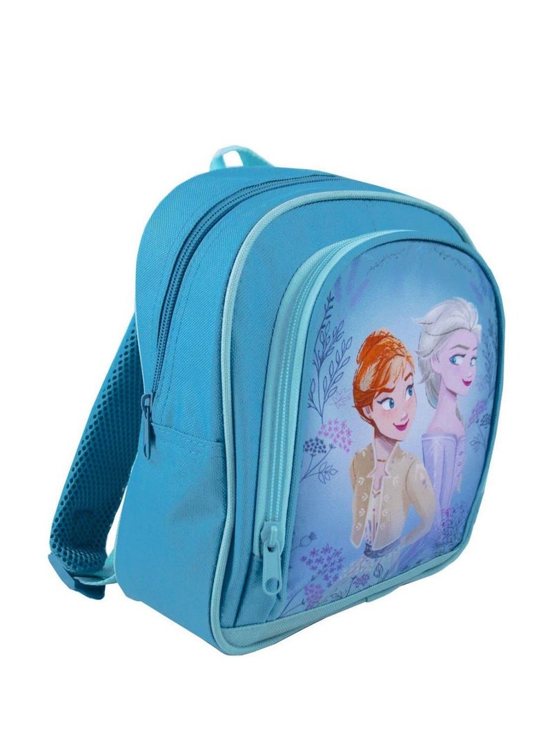 Bamboo Bark Disney Girls Blue Frozen Elsa, Anna Backpack - Image 2