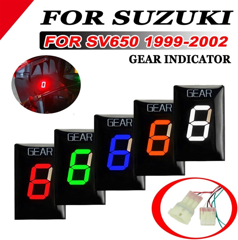 MKVAXR Motorcycle Gear Position Indicator for Suzuki SV650 - Image 5