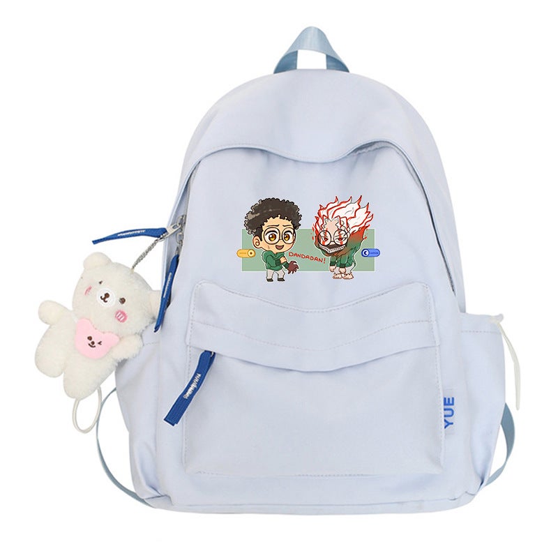 Dang Da Dang Bag Supernatural Ayase Peach Dan Da Dan Peripheral Animation Backpack Bold Party Backpack Tide - Image 1