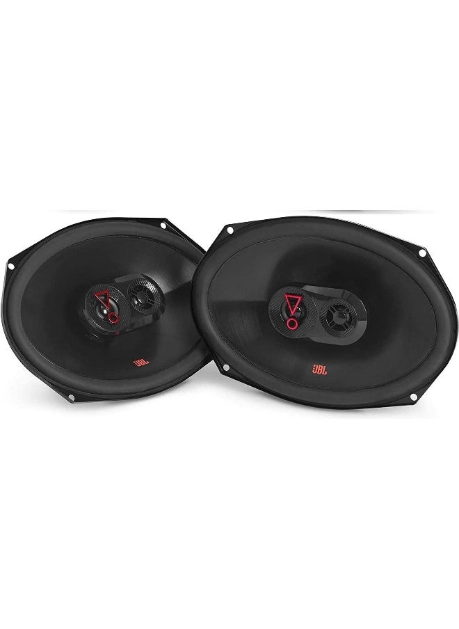 JBL - Jbl Stage3 9637F 6Inches X 9Inches Three-Way Car Audio Speaker No Grill Bundle - Image 1