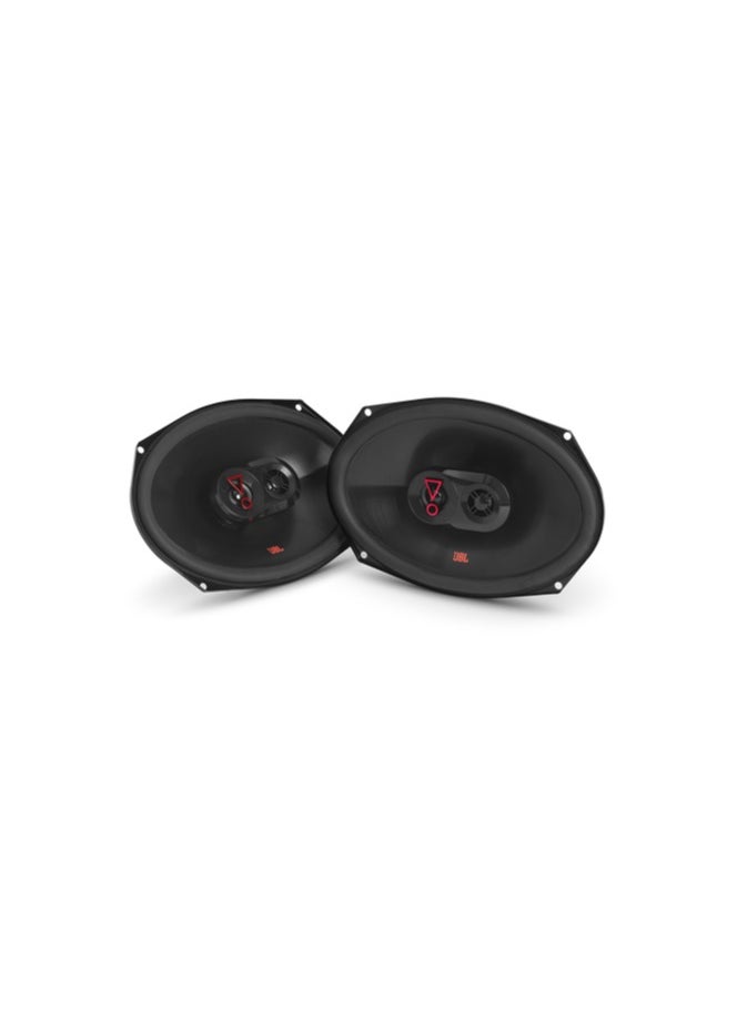JBL - Jbl Stage3 9637F 6Inches X 9Inches Three-Way Car Audio Speaker No Grill Bundle - Image 1