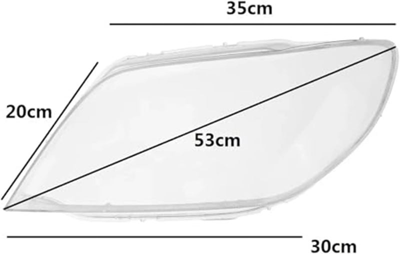 Wivplex Headlight Cover Lens for Mitsubishi Outlander 2004-2006 - Image 4