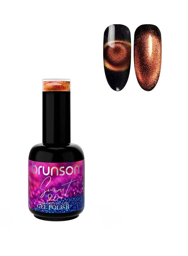 brunson Smart 9D Soak Off UV LED Magic Cat Eye Gel Nail Polish BSMC100