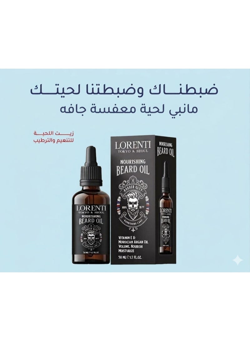 Lorenti Nourishing Beard Oil - Image 3