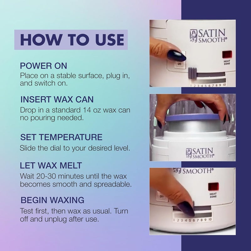 Satin Smooth Professional Mini Wax Warmer W4C by Conair Pro - Image 5