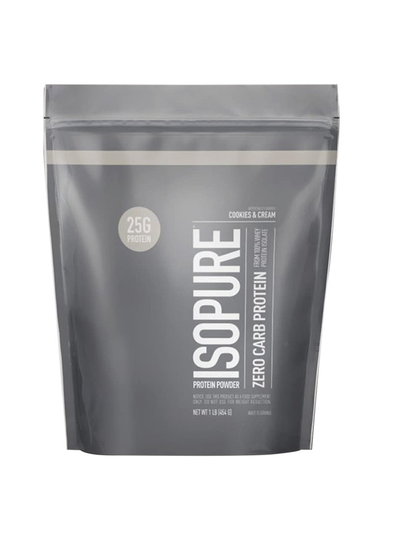 Nature's Best - Isopure Zero Carb Whey Protein Isolate Powder With Vitamin C And Zinc For Immune Support 25G Protein - Image 1